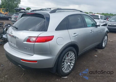 2005 Infiniti Fx35 из США, поврежденный, VIN JNRAS08W75X211962